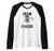 Chain Chaser Disc Golf Basket Golfer Gift Vintage Distressed Raglan Baseball Tee