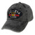 US Veteran Hat with DD-214 Alumni Text and National Service Ribbon Graphic - Vintage Gray