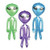 24" Inflatable Alien Assorted Colours