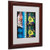 Crime in Black Canvas Wall Art by Miguel Paredes, Wood Frame, 11 by 14-Inch