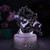 RIDDIMJapanese Anime Killua 3D Led Light for Bedroom Decor Nightlight Birthday Gift Acrylic Led Night Lamp Hxh Killua Godspeed
