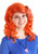 Miss Fiona Wig The Magic School Bus Rides Again Standard Orange