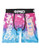 Men's Brief Underwear Bottom -Purple/Scooby Doo 3D Tie Dye- S-