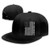 DIALOBE 2nd Amendment American Flag Baseball Cap Flat Hat Adult Snapback Cap Black
