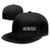 Voglawear Vaccinated Unisex Cotton Baseball Cap Adjustable Moisture Wicking Flat Hat Cap Snapback Black