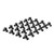 Olsa Tools Black Spring Loaded Ball Bearing Socket Clips for Use with Olsa Socket Holders | 24-Pack (3/8-inch)