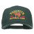 Yosemite National Park Gold Embroidered Cap - Dark Green OSFM