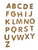 Leaping Learning Wooden Letters Magnets