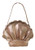 Fun Costumes Faux Leather Embossed Sea Shell Handbag Purse Standard
