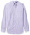 IZOD Men's Button Down Long Sleeve Stretch Performance Plaid Shirt- Dahlia Purple- Medium