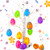 13 Pieces Easter Decors Include 2FT LED Battery Operated Birch Tree Lights and 12 Pieces Easter Egg Centerpiece Decoration Tabletop Warm White Tree Light for Home Wedding Holiday