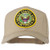 e4Hats.com US Army Retired Circle Patched Mesh Cap - Khaki OSFM