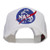 e4Hats.com Lunar Landing NASA Patched Mesh Back Cap - White OSFM