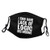 I Find Your Lack of Logic Disturbing Adjustable Kids Face Mask Reusable Dust Mask Washable Face Masks Black