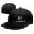 Voglawear Dominirican - Puerto Rican and Dominican Pride Flat Bill Hats Snapback Hat Baseball Caps for Men Women Adjustable Black