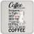 Unicorn Coffee Spelled Backwards is Eeffoc Coaster