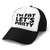 I'm Fat Let's Party Classic Baseball Cap Men Women Golf Hats Adjustable Plain Cap Black