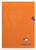 Clairefontaine Mimesys Polypro Stapled Notebook- A4- 24 Sheets- Seyès - Orange