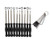 Pack of 10 Carburetor Adjustment Tool Cleaning Bursh for 2 Cycle Small Engine Echo Stihl Poulan Husqvarna MTD Ryobi Homelite Trimmer Weed Eater Chainsaw Blower Carb