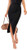 HZSONNE Women's Casual Rib Knit Bodycon Midi Skirt High Waist Pleated Stretchy Maxi Pencil Skirt with Slit Basic Skirts -Black-Medium-