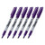 Sharpie Permanent Marker, Fine Point, Purple, Pack of 6