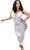 Hotheart Womens Sexy Sleeveless Solid Color Cut Out Bodycon Dress Nightclub Clubwear Maxi Dress White
