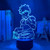 3D Lamp Illusion Lamp Anime Led Light 3D Light Bakugo My Hero Academia for Bedroom Decor Birthday Gift Manga Gadget My Hero Academia Katsuki Bakugo Lamp Anime Touch