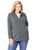 Woman Within Women's Plus Size Zip-Front Microfleece Jacket Fleece - 1X- Medium Heather Grey