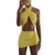 Dresses for Womens Sexy Ruched Bodycon Dress Halter Criss Cross Backless Cut Out Hallow Out Drawstring Club Mini Dress-B-Yellow-M- Dresses for Womens Sexy Ruched Bodycon Dress Halter Criss Cross Backless Cut Out Hallow Out Drawstring Club Mini Dress-B-Yellow-M-