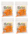Martini 3 1/4inch Step-Up Golf Tees - 4 Pack -20 Tees- -Orange-
