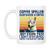 Tea cup Coffee spelled backwards is eeffoc until I've had my coffee Mug- Funny Retro Llama Ceramic Coffee Mugs Saying White- 11Oz