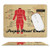People Meat Chart Mouse pad Leather Mouse pad 20.5x25.5cm