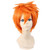 Weeck Anime Short Orange Halloween Cosplay Wigs