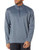 PGA TOUR Men's Long Sleeve Two Tone Half Zip Golf Jacket- Deep Navy Heather- Medium