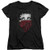 Betty Boop Bandana  and  Roses Women's T-Shirt X-Large Black