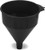 Lumax LX-1608 Black 6 Quart/12Pint Plastic Funnel