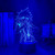 3D Animation Lamp Danganronpa V3 Nagito Komaeda Led Night Light for Bedroom Decor Kids Gift Danganronpa V3 Acrylic Neon Nagito Komaeda-Touch Control