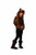 RG Costumes Taylor The Tiger Hoodie Costume- Orange/Black- Small