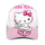 Hello Kitty Baseball Cap Hip Hop Hat for Men Women Teens Black Adjustable Baseball Caps