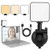 Video Conference Lighting Kit Led Video Light for Remote Working- Lighting for Video Conferencing- Zoom Calls- Broadcast- Live Streaming?Adjustable Video Light Zoom Light with Suction Cup Upgrade