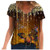 HUIHAIXIANGBAO Womens Tie Dye Short Sleeve T Shirts Funny Butterfly Graphic V Neck Tees Casual Summer Tops Blouse