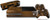 Bokeh Music Orange - Holiday Bundle Decal Style Skin fits XBOX One Console- Kinect and 2 Controllers -XBOX SYSTEM SOLD SEPARATELY-