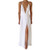 LISTHA Summer Women Boho Long Dress Evening Party Cocktail Beach Solid Dresses Sundress