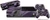 Camouflage Purple - Holiday Bundle Decal Style Skin Set fits XBOX One Console- Kinect and 2 Controllers -XBOX SYSTEM SOLD SEPARATELY-