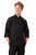 Chef Works Men's Morocco Chef Coat- Black- 3X-Large