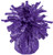 PMU Balloon Weights Holographic Purple 1/Pkg Pkg/12