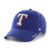 47 Texas Rangers Royal Blue Sparkle Glitter Clean Up Adjustable Cap - MLB- Adjustable- Ladies Relaxed Fit Baseball Hat