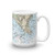 Chart Mugs Point Judith Harbor Entrance- 15oz - NOAA Nautical Charts
