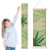 Growth Chart for Kids Coconut Green Children Height Measurement Ruler Hospital Waterproof Wall Rulers Chart Decor for Bedroom Toddlers Baby Height Ruler Growth Charts Decals with Lanyard