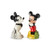 Enesco 6002271 Disney Ceramics Mickey Mouse Then and Now 90th Anniversary Salt and Pepper Shakers, 3.5", Multicolor